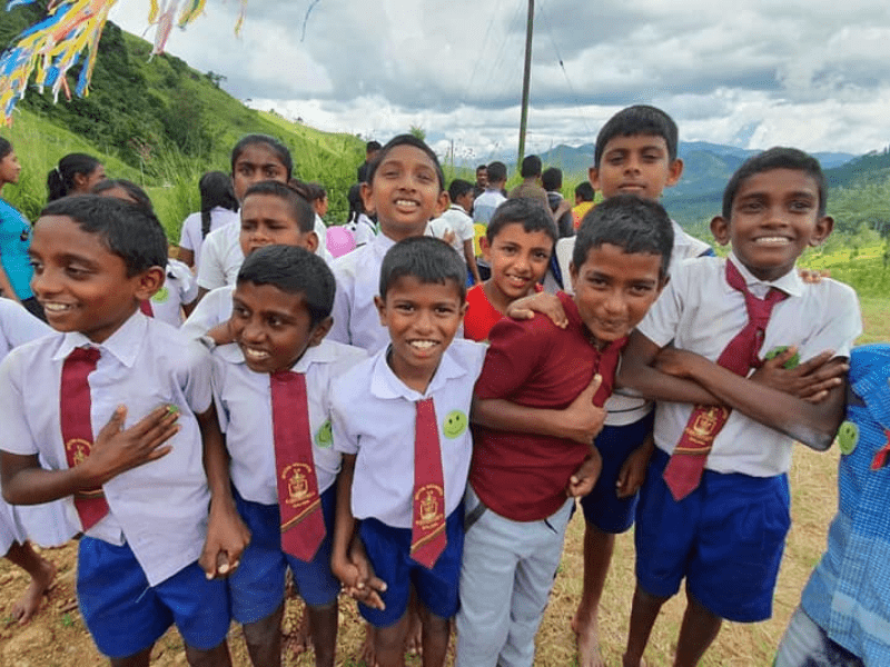 volontariat enfants défavorisés sri lanka